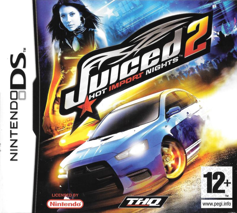 Front cover of Juiced 2: Hot Import Nights for Nintendo DS