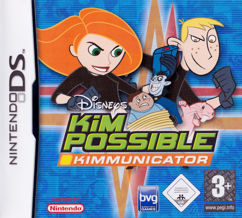 Front cover of Kim Possible: Kimmunicator for Nintendo DS