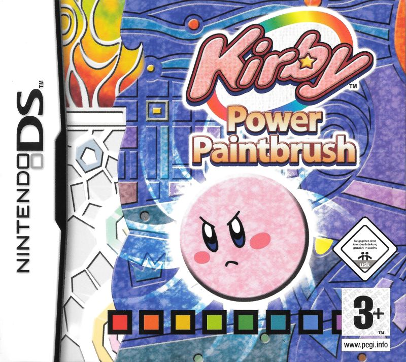 Front cover of Kirby: Canvas Curse for Nintendo DS