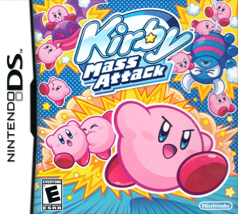 Front cover of Kirby: Mass Attack for Nintendo DS