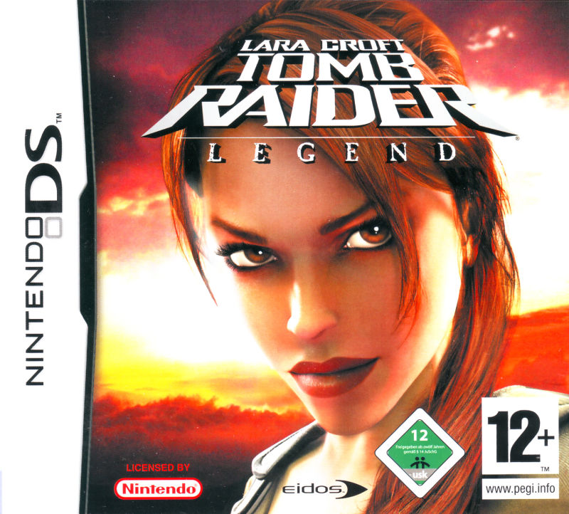 Front cover of Lara Croft: Tomb Raider - Legend for Nintendo DS