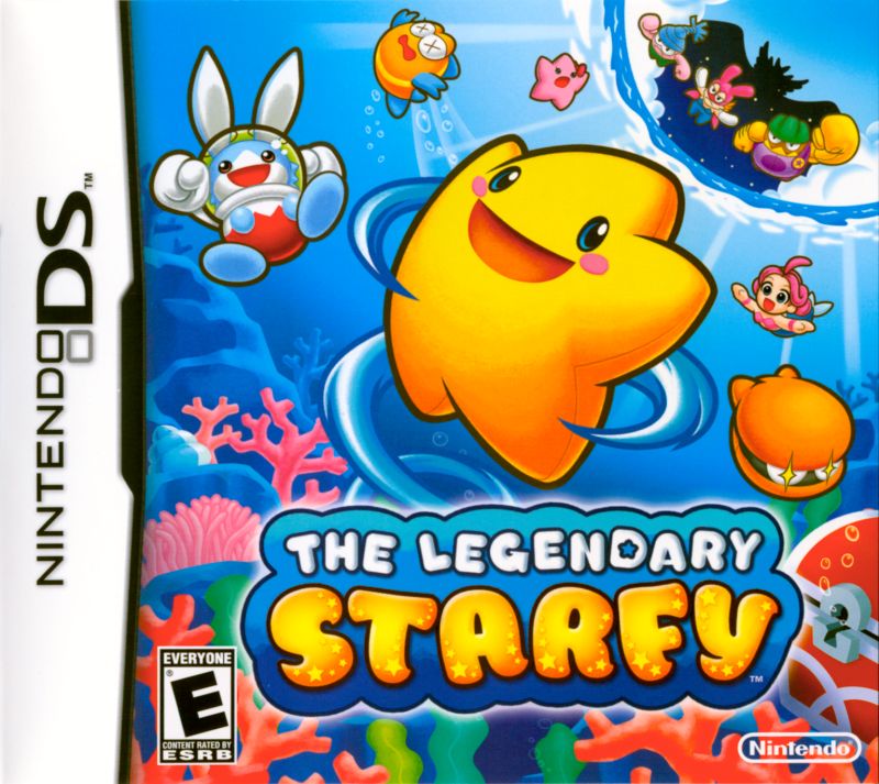 Front cover of The Legendary Starfy for Nintendo DS