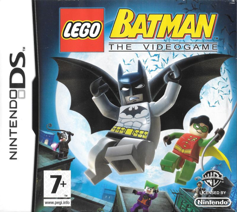Front cover of LEGO Batman: The Videogame for Nintendo DS