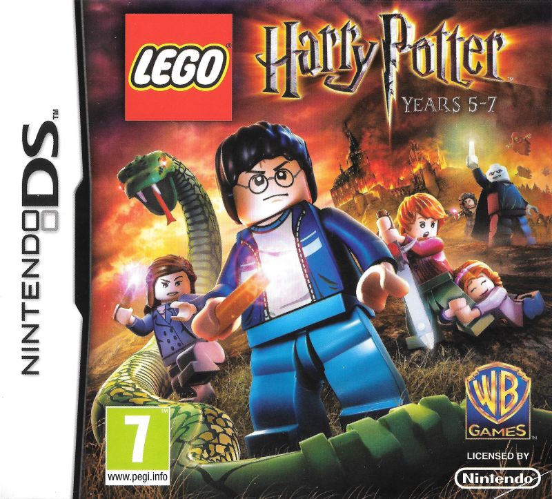Front cover of LEGO Harry Potter: Years 5-7 for Nintendo DS