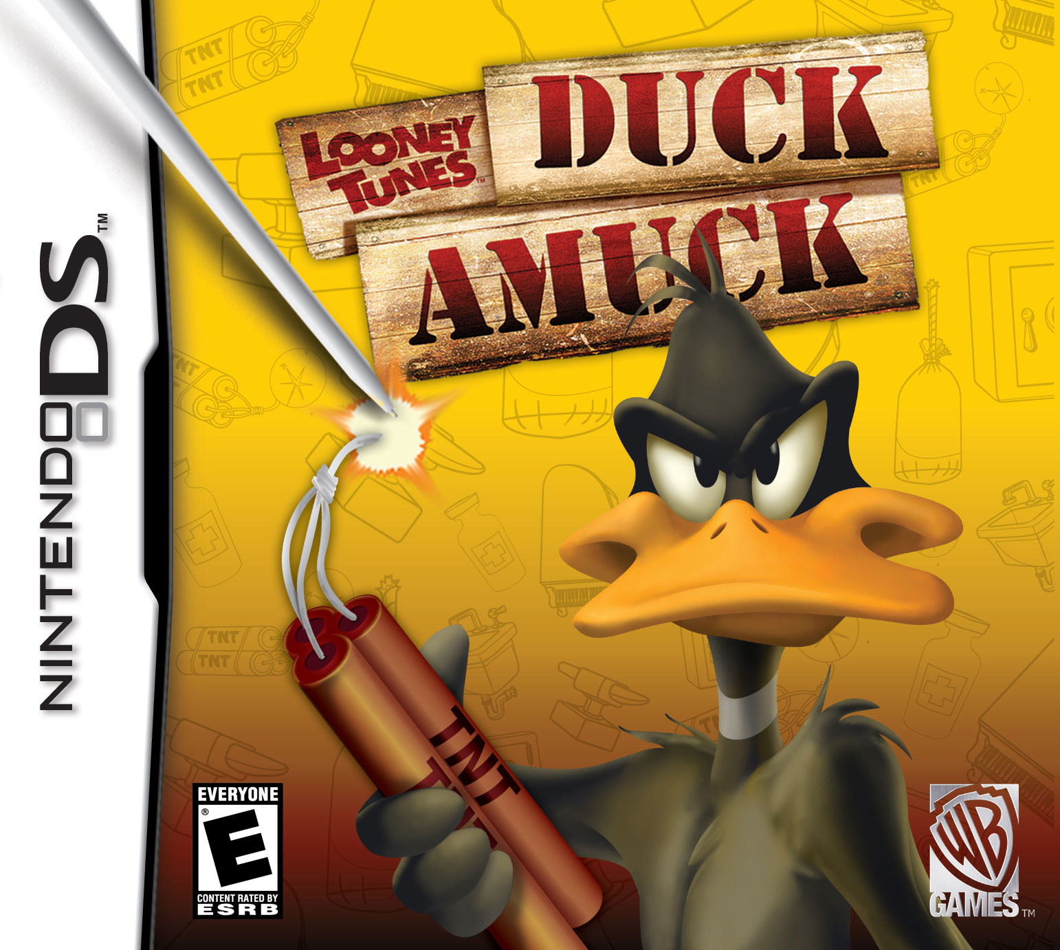 Front cover of Looney Tunes: Duck Amuck for Nintendo DS