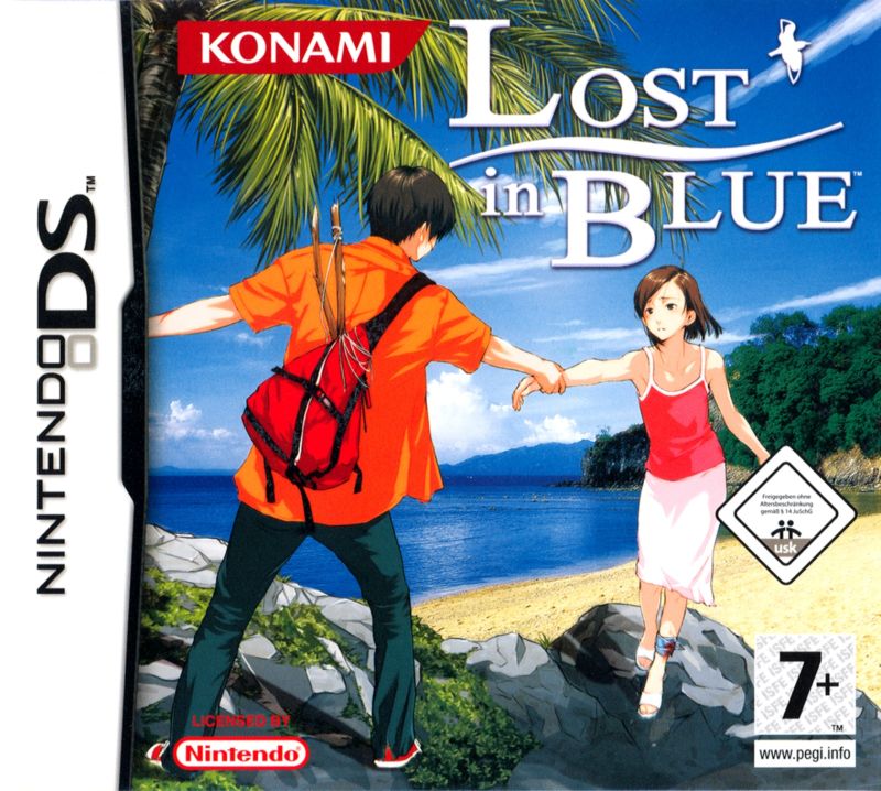 Front cover of Lost in Blue for Nintendo DS