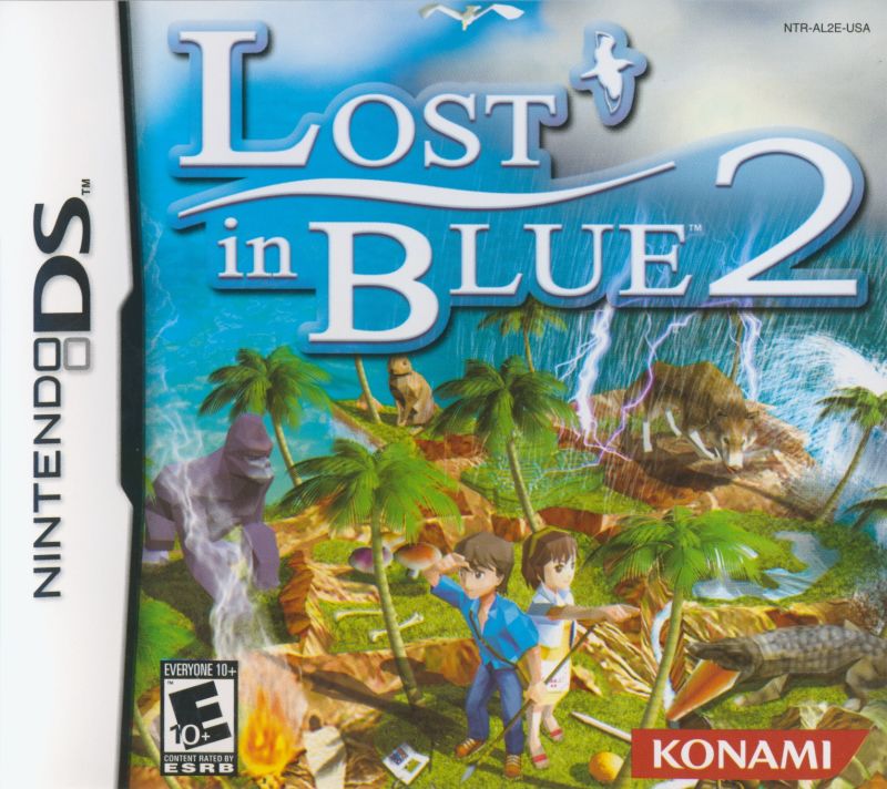 Front cover of Lost in Blue 2 for Nintendo DS
