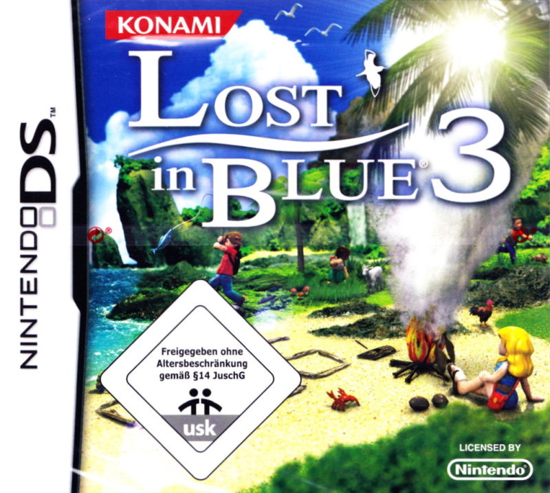 Front cover of Lost in Blue 3 for Nintendo DS