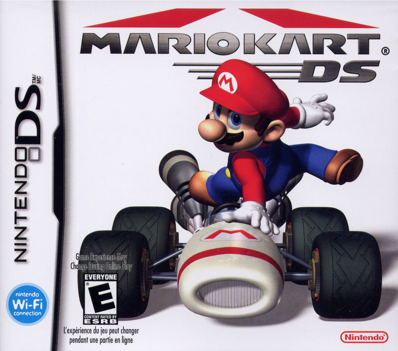 Front cover of Mario Kart DS for Nintendo DS
