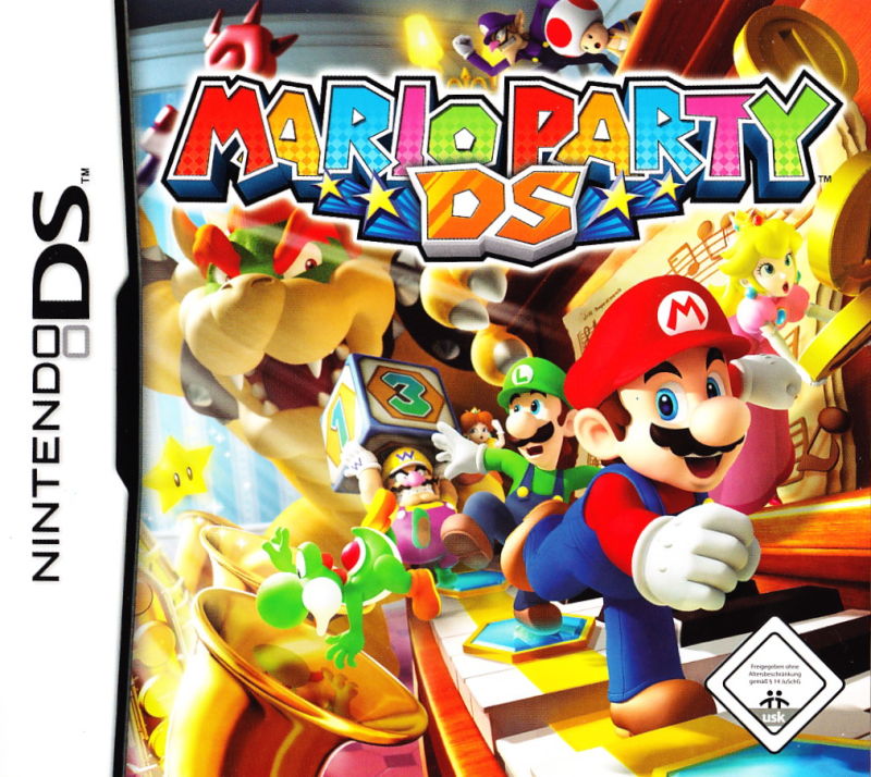 Front cover of Mario Party DS for Nintendo DS