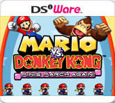 Front cover of Mario vs. Donkey Kong: Minis March Again! for Nintendo DS