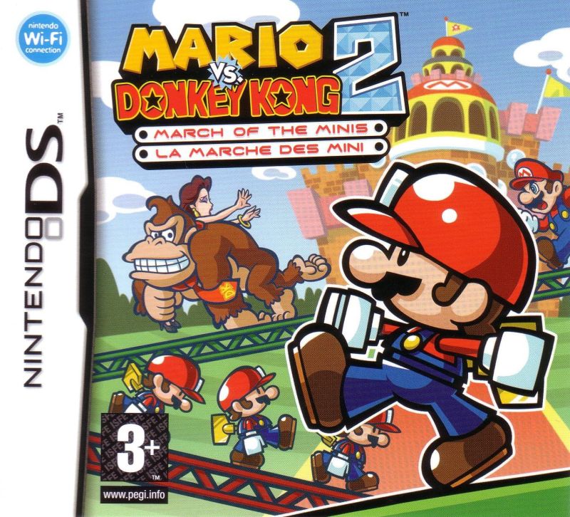 Front cover of Mario vs. Donkey Kong 2: March of the Minis for Nintendo DS