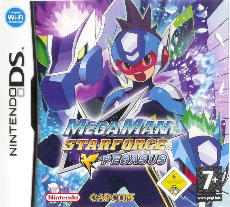 Front cover of Mega Man Star Force: Pegasus for Nintendo DS