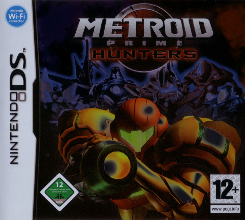 Front cover of Metroid Prime: Hunters for Nintendo DS