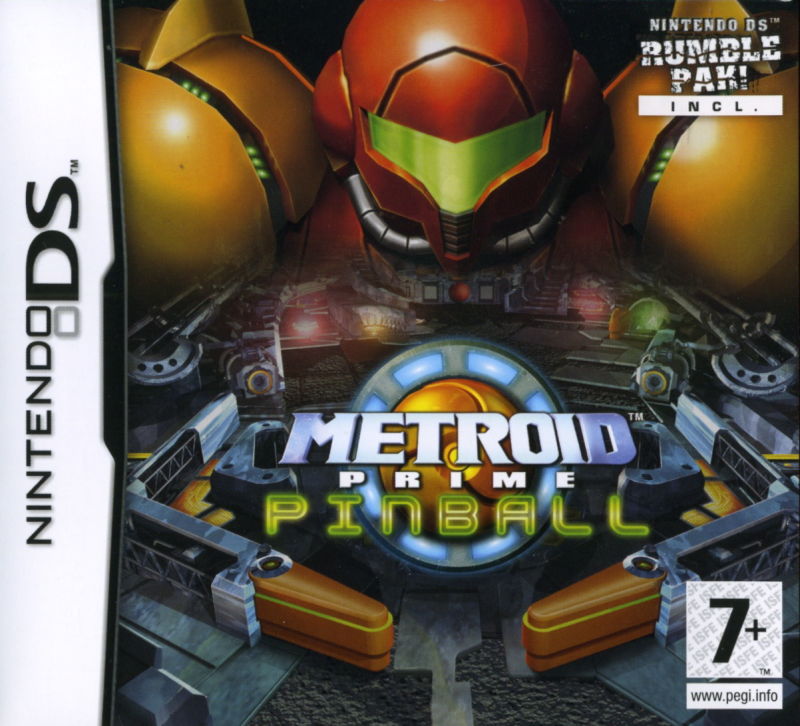 Front cover of Metroid Prime Pinball for Nintendo DS