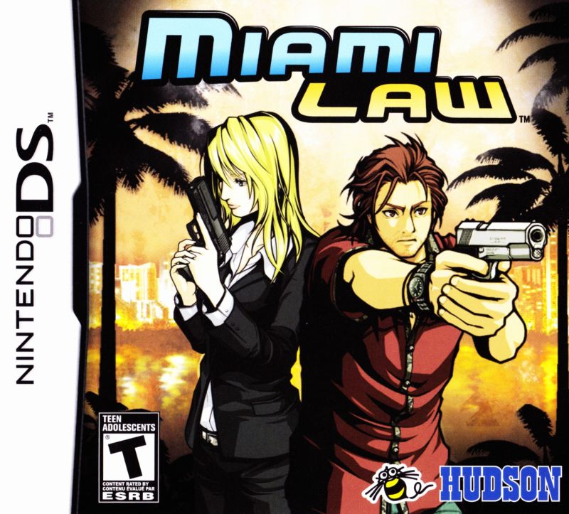 Front cover of Miami Law for Nintendo DS