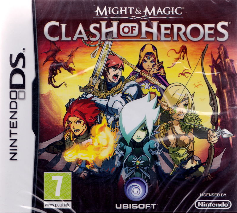 Front cover of Might & Magic: Clash of Heroes for Nintendo DS