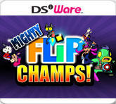 Front cover of Mighty Flip Champs! for Nintendo DS
