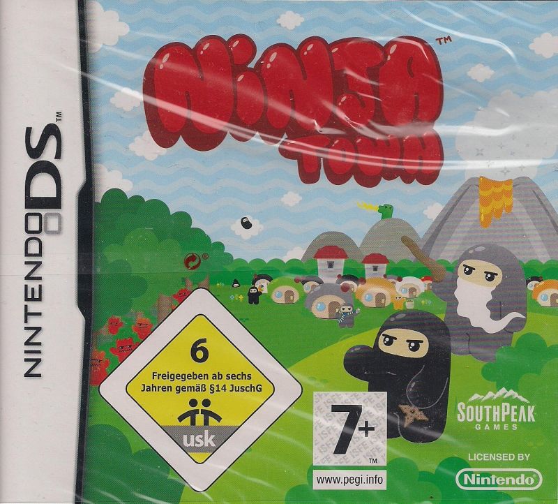 Front cover of Ninjatown for Nintendo DS