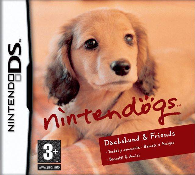 Front cover of Nintendogs: Dachshund & Friends for Nintendo DS