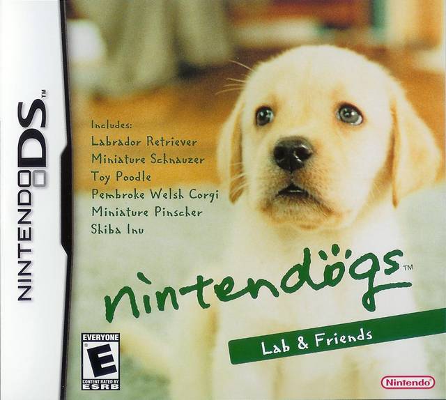 Front cover of Nintendogs: Lab & Friends for Nintendo DS