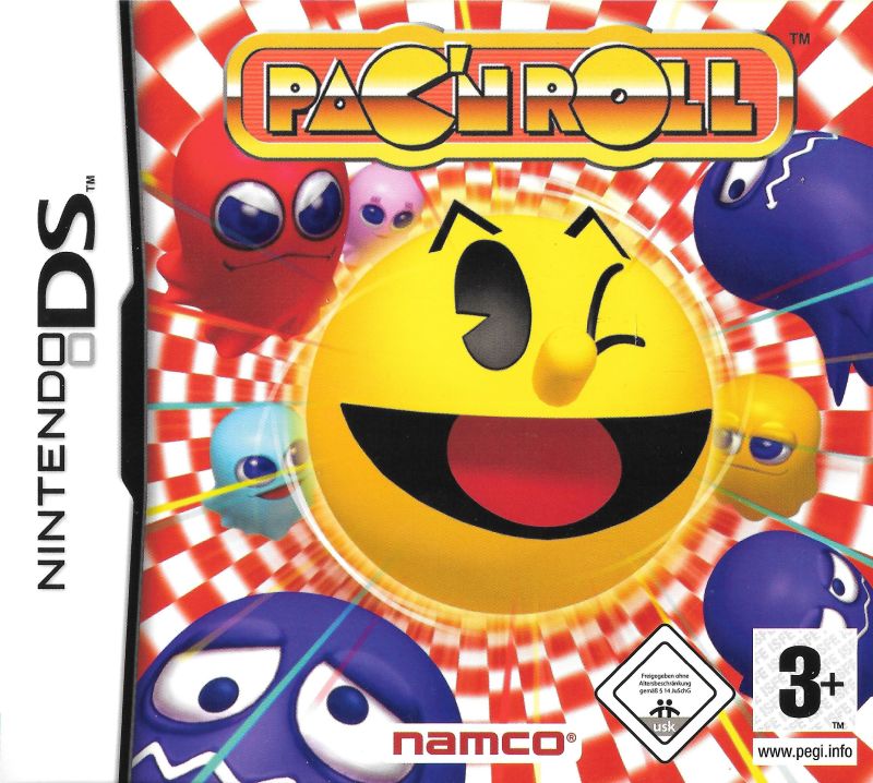 Front cover of Pac 'n Roll for Nintendo DS