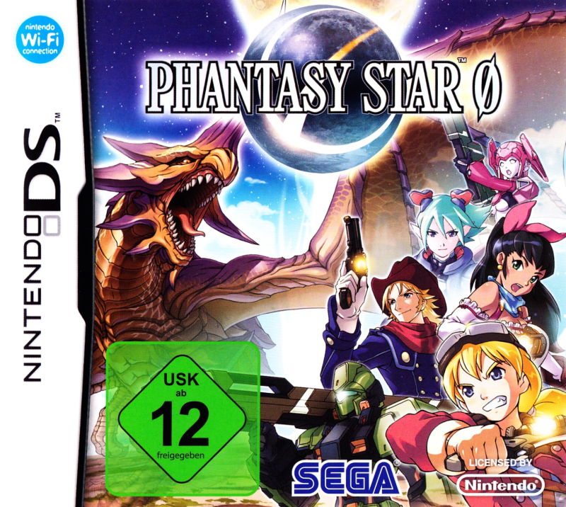 Front cover of Phantasy Star Ø for Nintendo DS