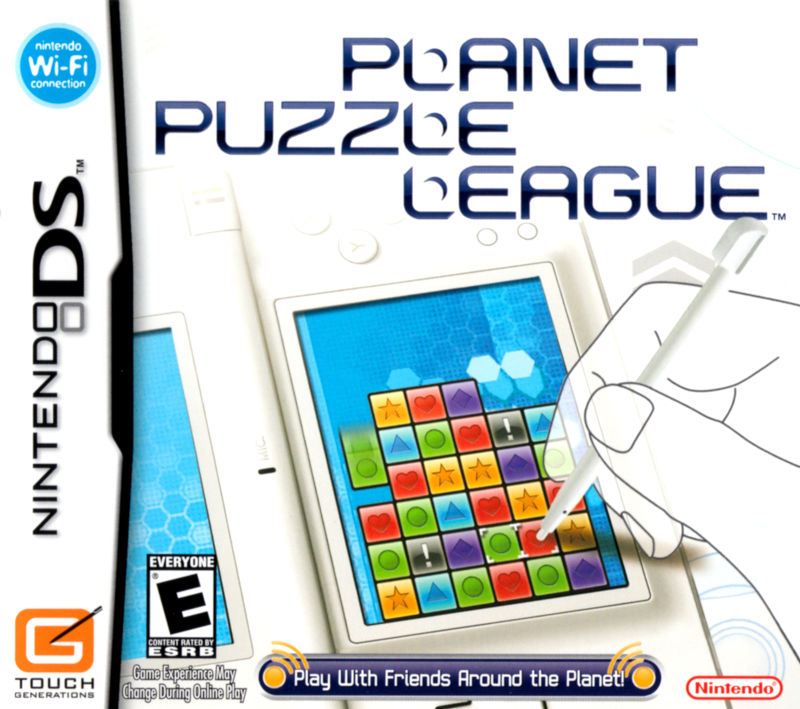 Front cover of Planet Puzzle League for Nintendo DS