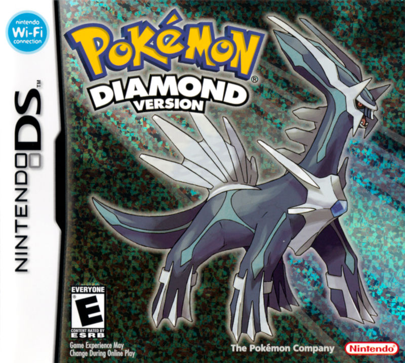 Front cover of Pokémon Diamond Version for Nintendo DS