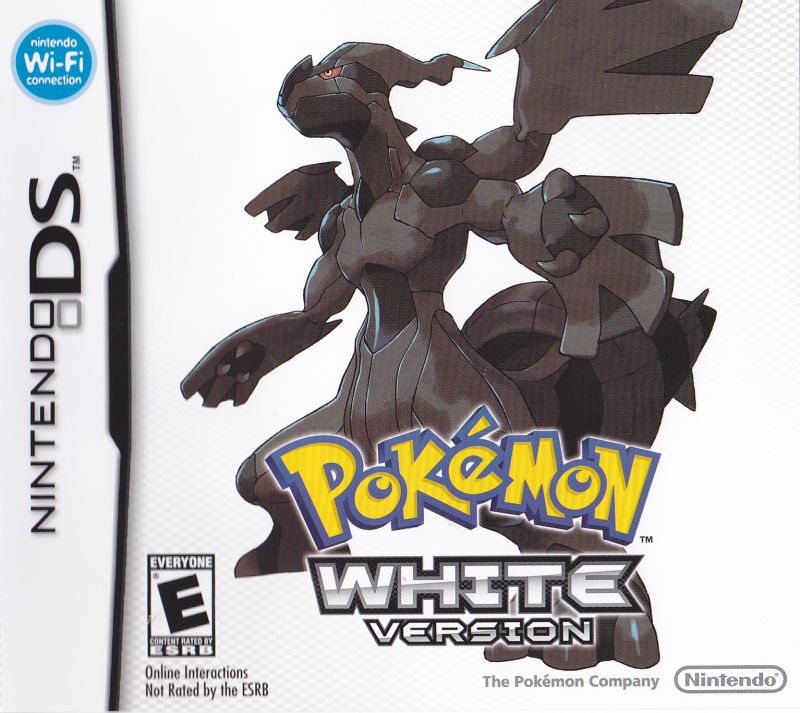 Front cover of Pokémon White Version for Nintendo DS