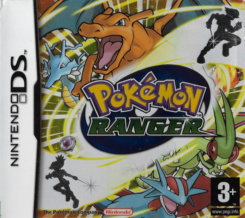 Front cover of Pokémon Ranger for Nintendo DS