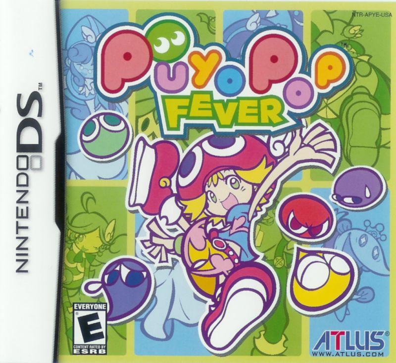 Front cover of Puyo Pop Fever for Nintendo DS