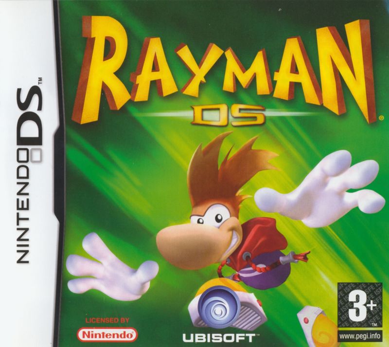 Front cover of Rayman 2: The Great Escape for Nintendo DS