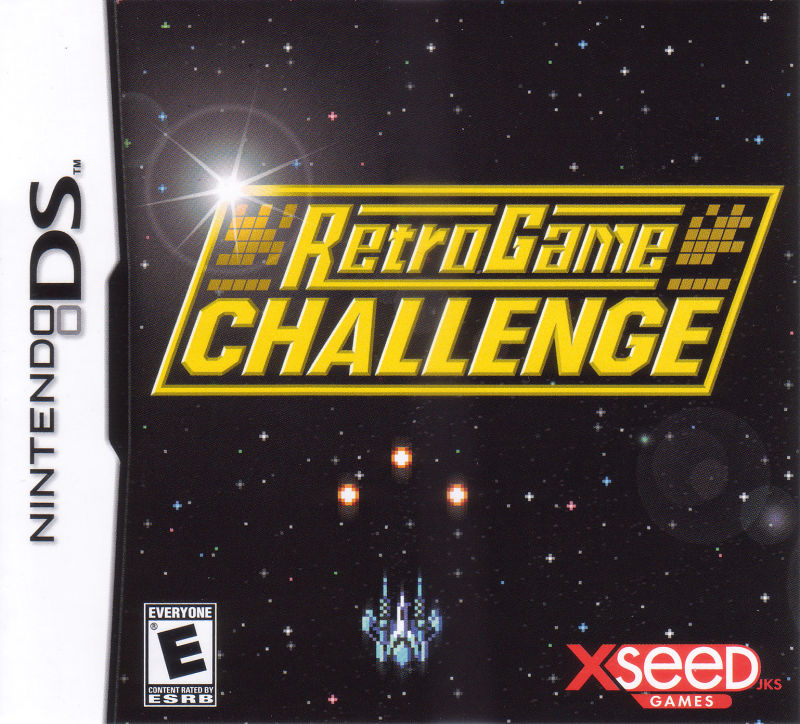 Front cover of Retro Game Challenge for Nintendo DS