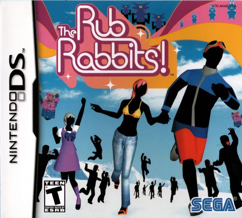 Front cover of The Rub Rabbits! for Nintendo DS