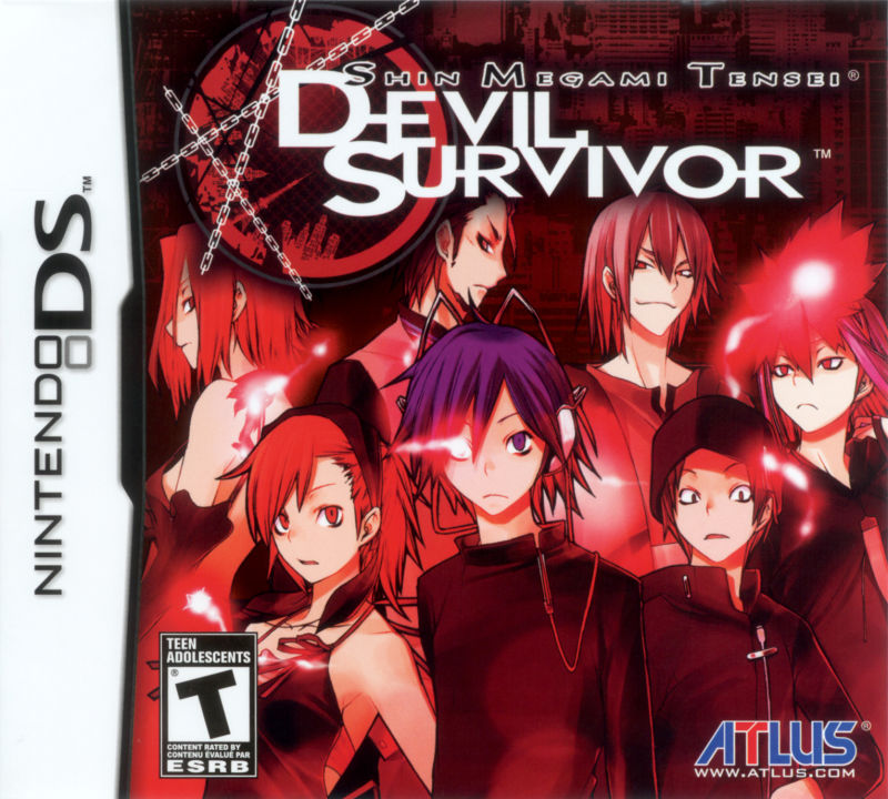 Front cover of Shin Megami Tensei: Devil Survivor for Nintendo DS