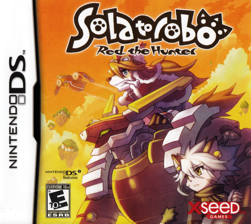 Front cover of Solatorobo: Red the Hunter for Nintendo DS