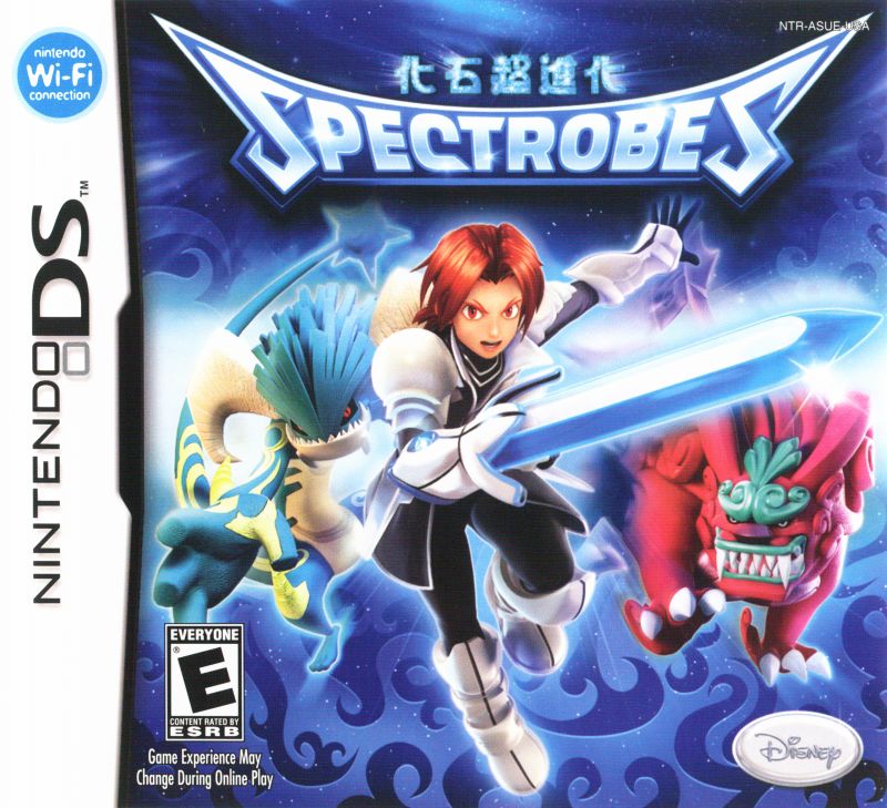 Front cover of Spectrobes for Nintendo DS