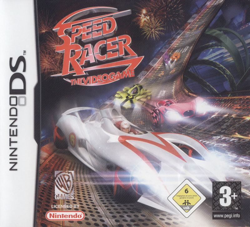 Front cover of Speed Racer: The Videogame for Nintendo DS