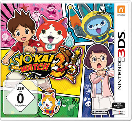 Front cover of Yo-kai Watch 3 for Nintendo 3DS