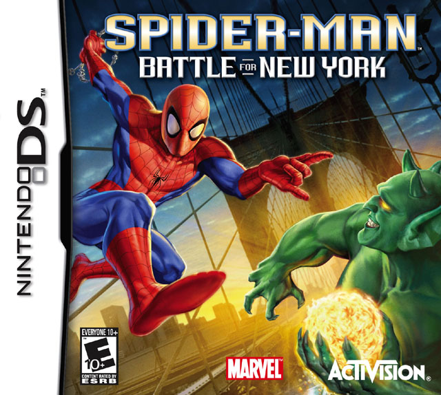 Front cover of Spider-Man: Battle for New York for Nintendo DS