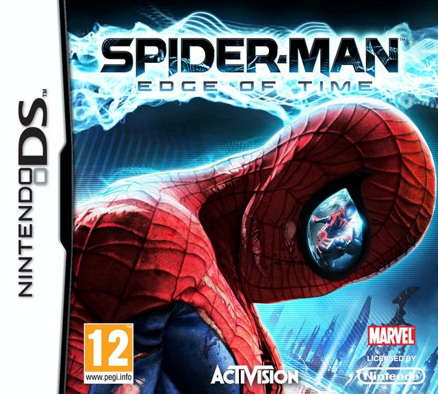 Front cover of Spider-Man: Edge of Time for Nintendo DS