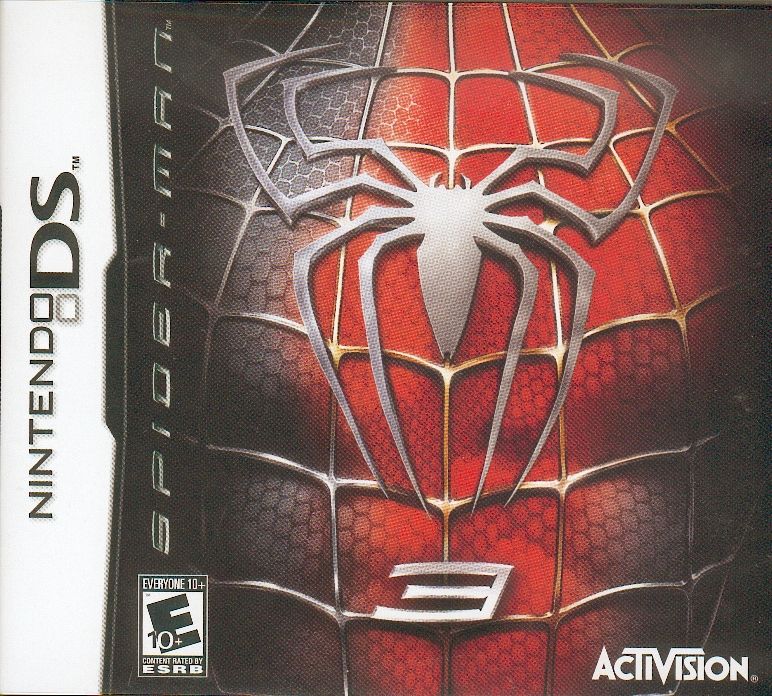 Front cover of Spider-Man 3 for Nintendo DS