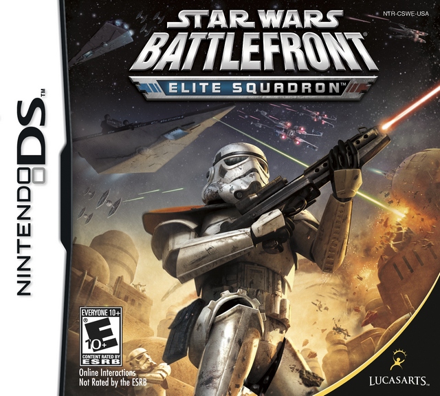 Front cover of Star Wars: Battlefront - Elite Squadron for Nintendo DS