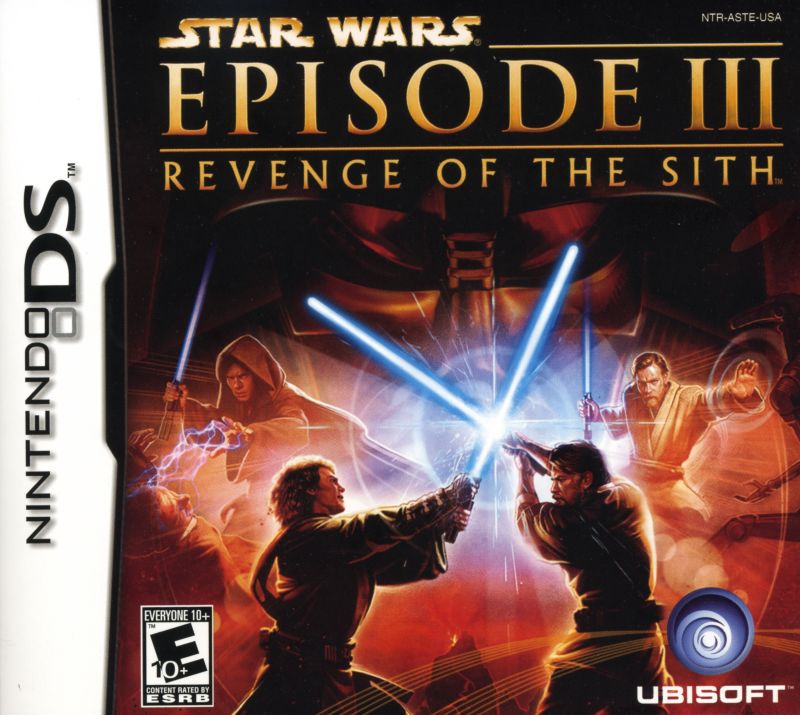 Front cover of Star Wars: Episode III - Revenge of the Sith for Nintendo DS