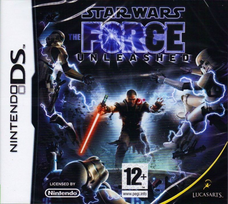 Front cover of Star Wars: The Force Unleashed for Nintendo DS