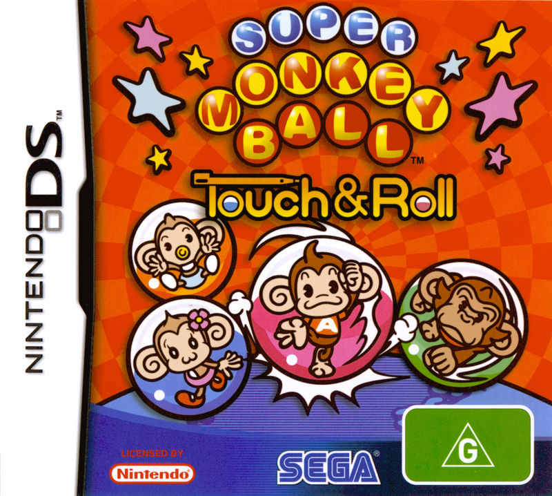 Front cover of Super Monkey Ball: Touch & Roll for Nintendo DS