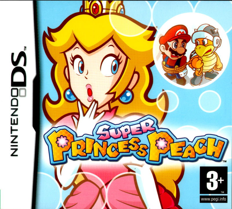 Front cover of Super Princess Peach for Nintendo DS