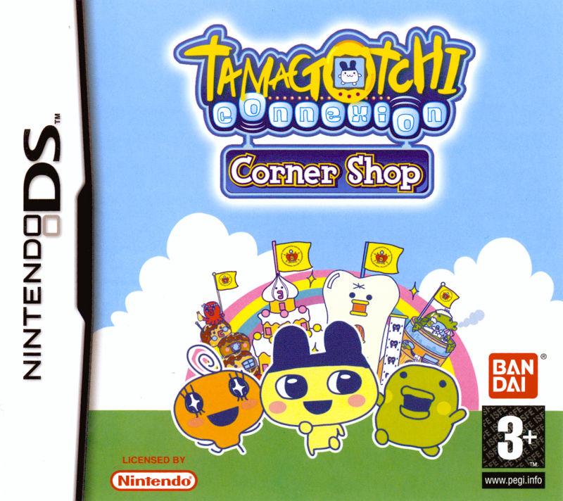 Front cover of Tamagotchi Connection: Corner Shop for Nintendo DS