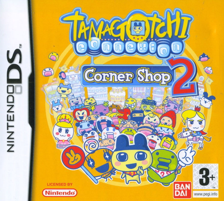 Front cover of Tamagotchi Connection: Corner Shop 2 for Nintendo DS